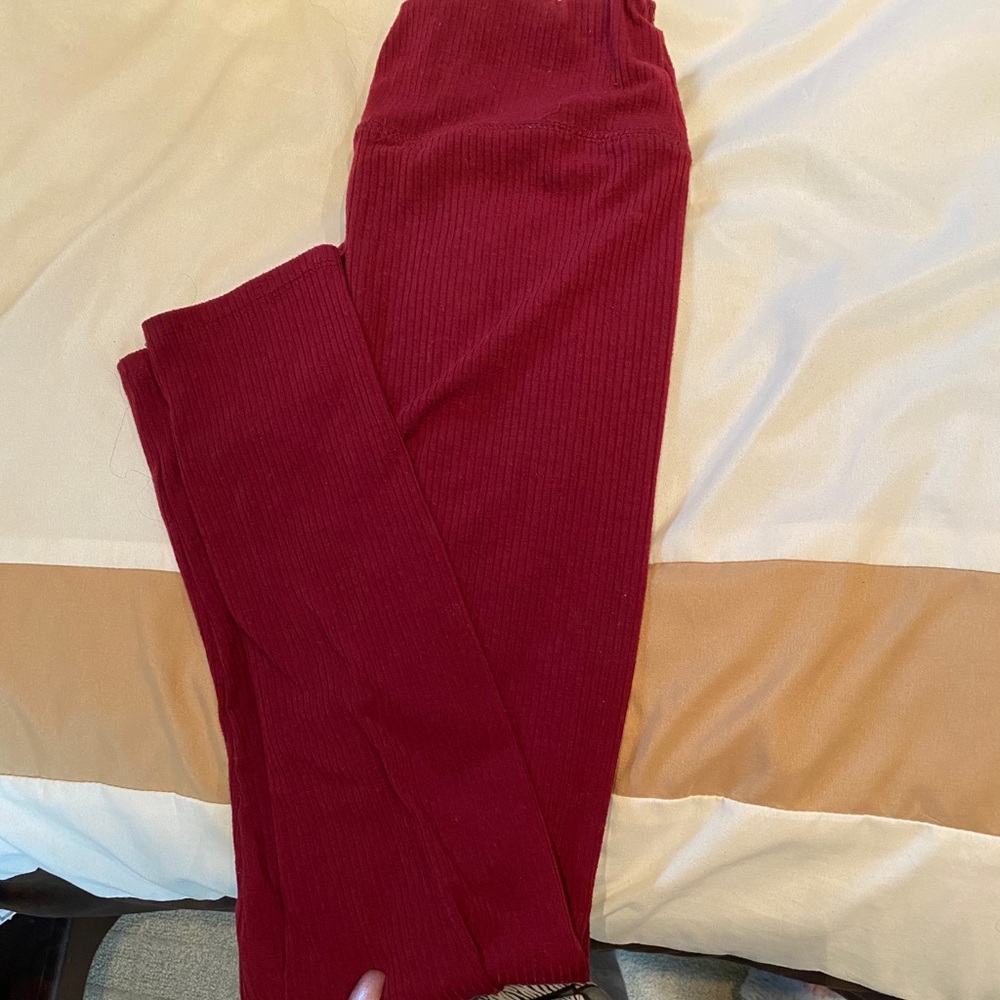 Fashion Nova. Red leggings. Size medium